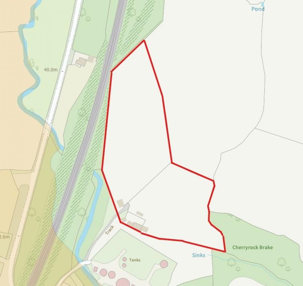 Floorplan for LAND FOR AUCTION - Station Road, Wickwar
