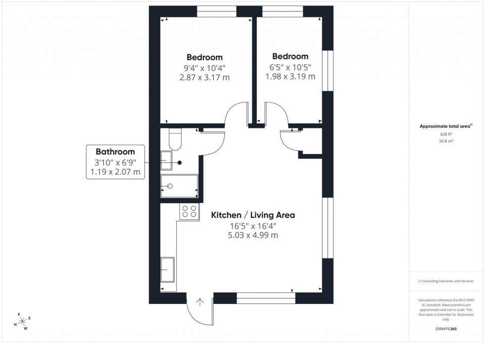 Floorplan for Maple Road, St. Annes, Bristol
