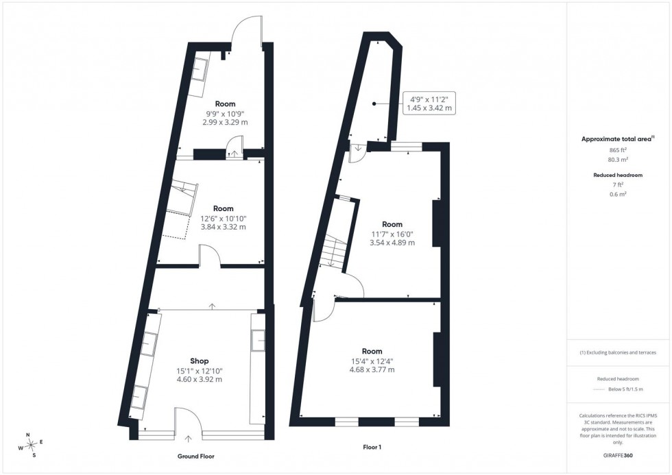 Floorplan for High Street, Shirehampton